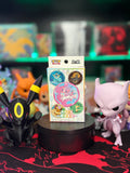 Eevee Badge Set with Terastal Gathering pack, Simplified Chinese Pokémon TCG
