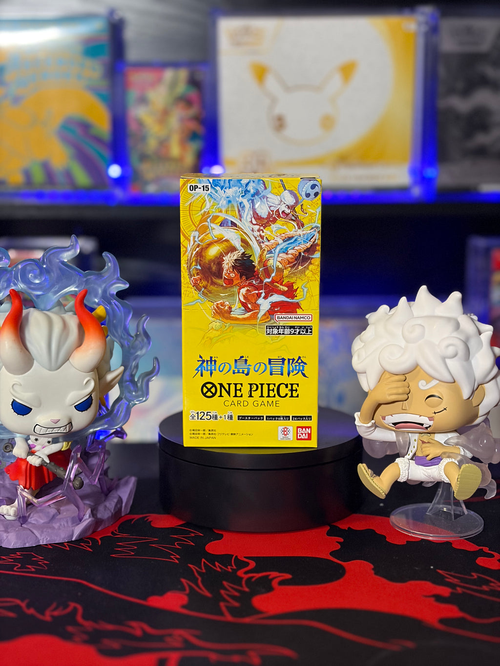One Piece OP15 Adventure on KAMI's Island booster box, Japanese One Piece Card Game