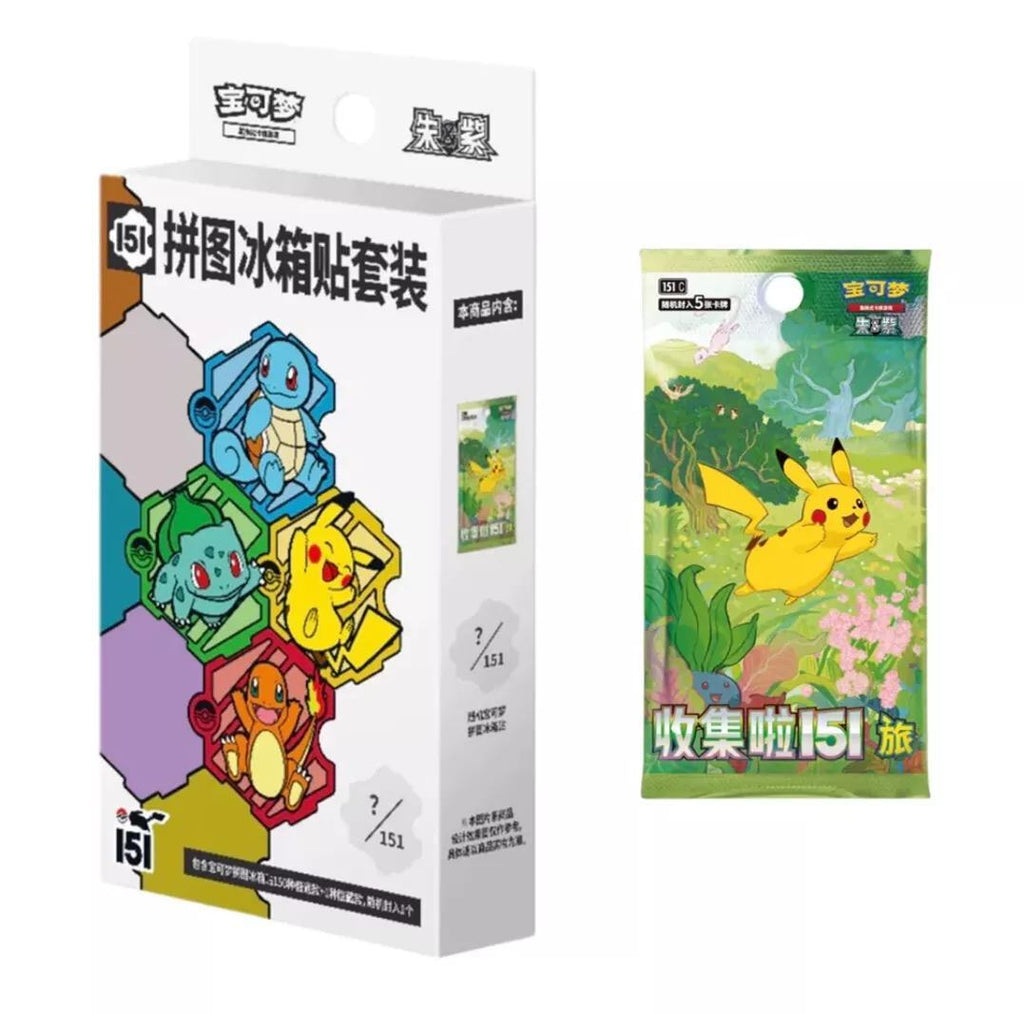 151 Puzzle Refrigerator Magnet Set